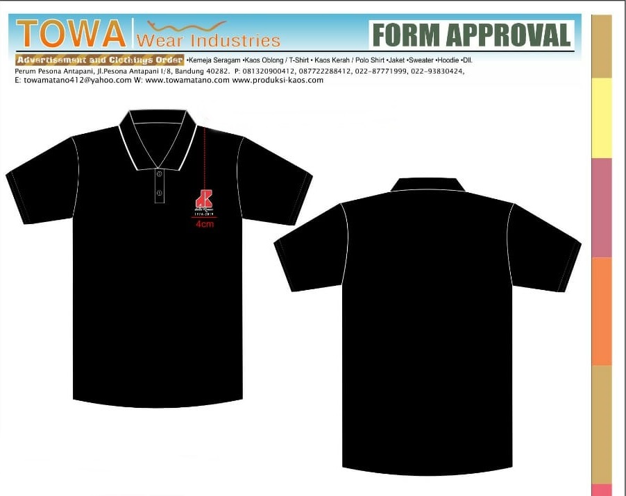 Contoh Model Seragam Polo Shirt Untuk Reuni Towa Wear Industries