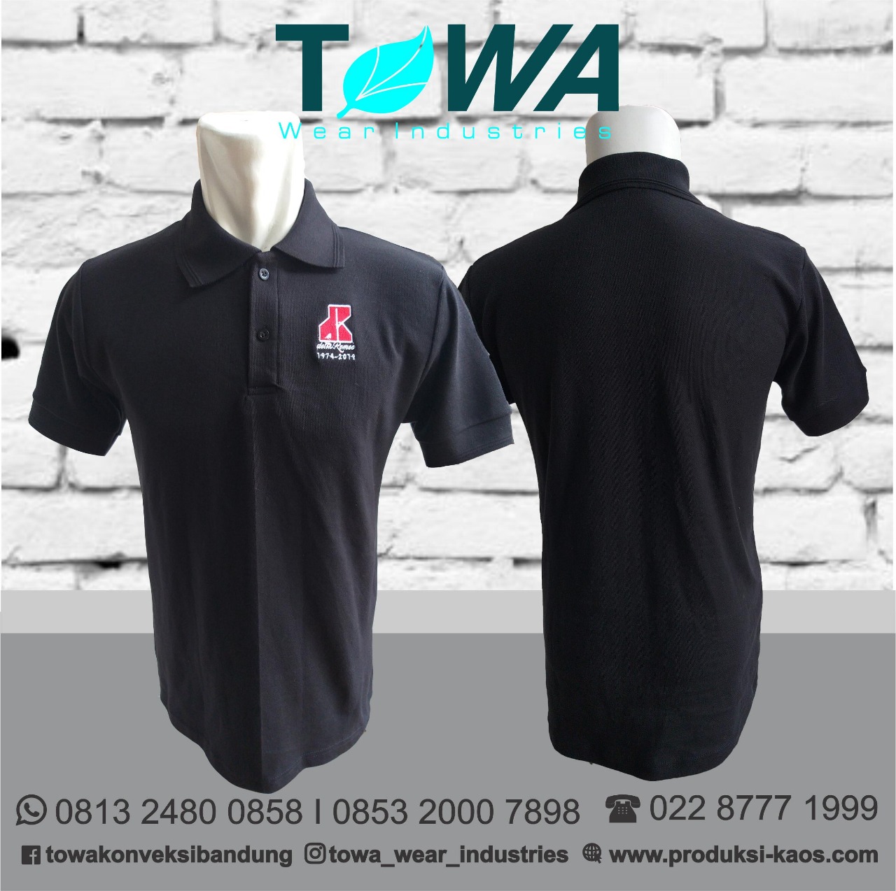 model simple baju polo shirt untuk reuni sekolah