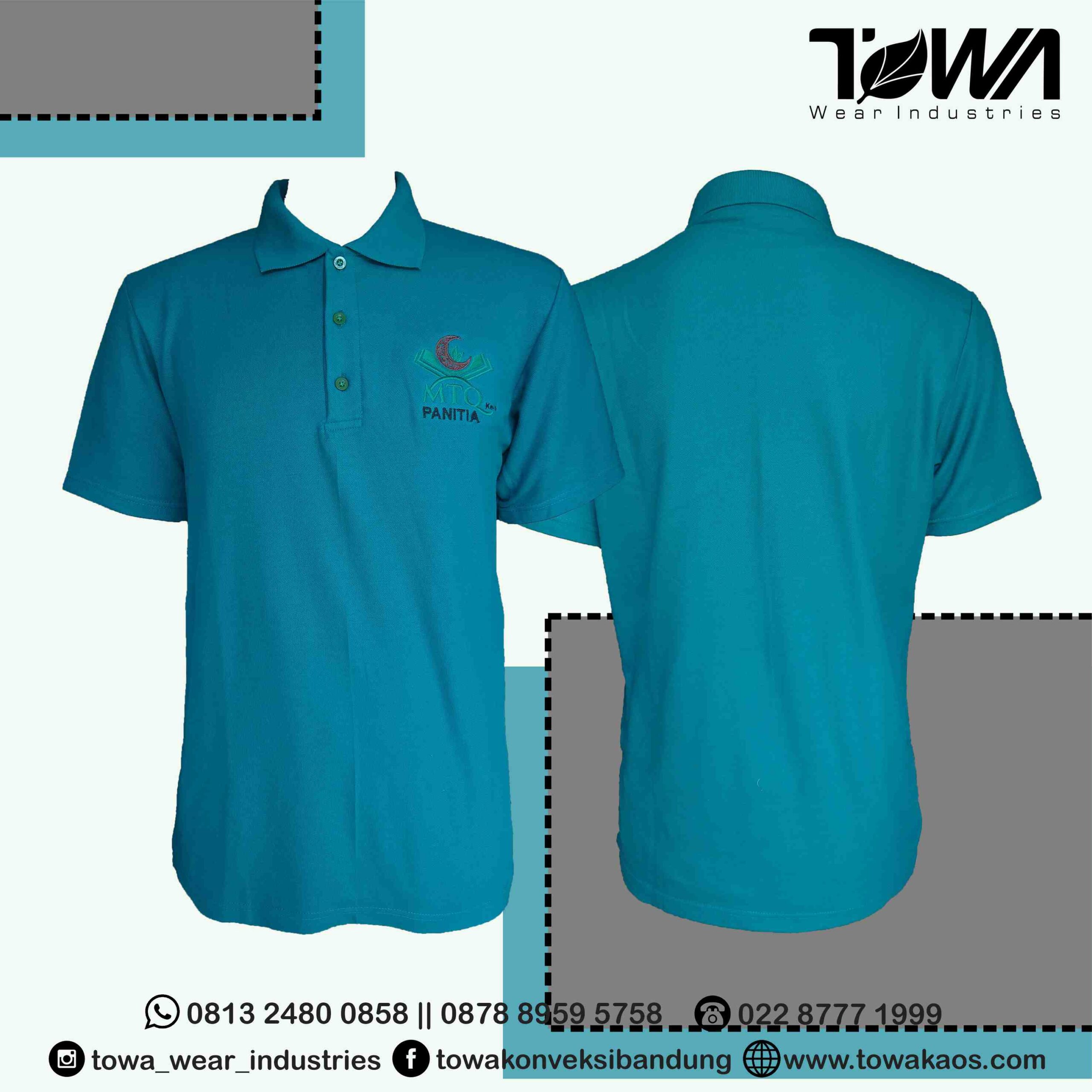 baju poloshirt baju panitia baju event mtq aceh