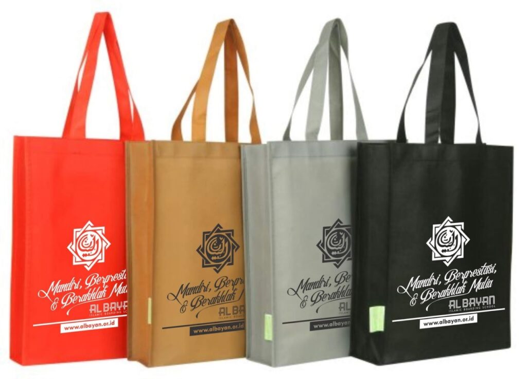 GOODIE BAG SPUNBOND MEDIA KAMPANYE UNTUK SELAMATKAN BUMI Konveksi