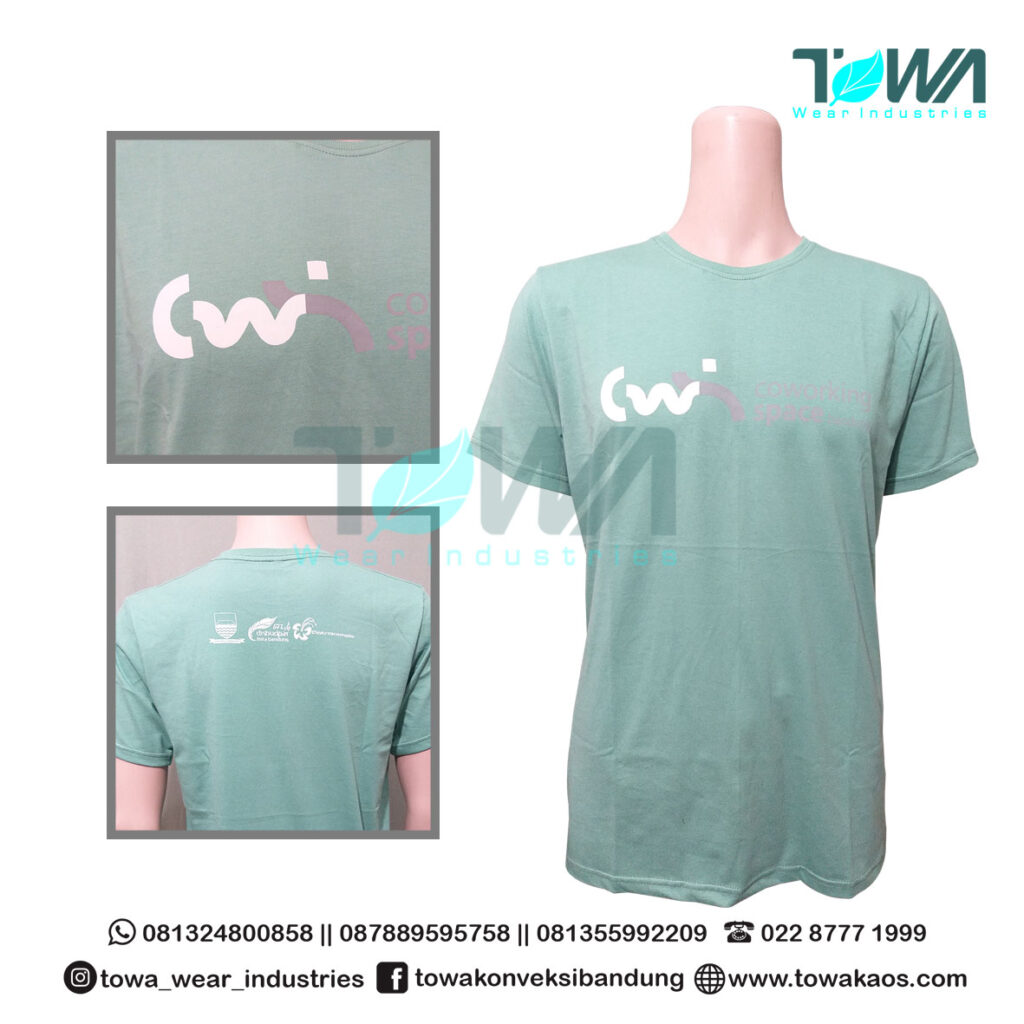 Baju Kaos Oblong Baju Event CWS Cotton Combed