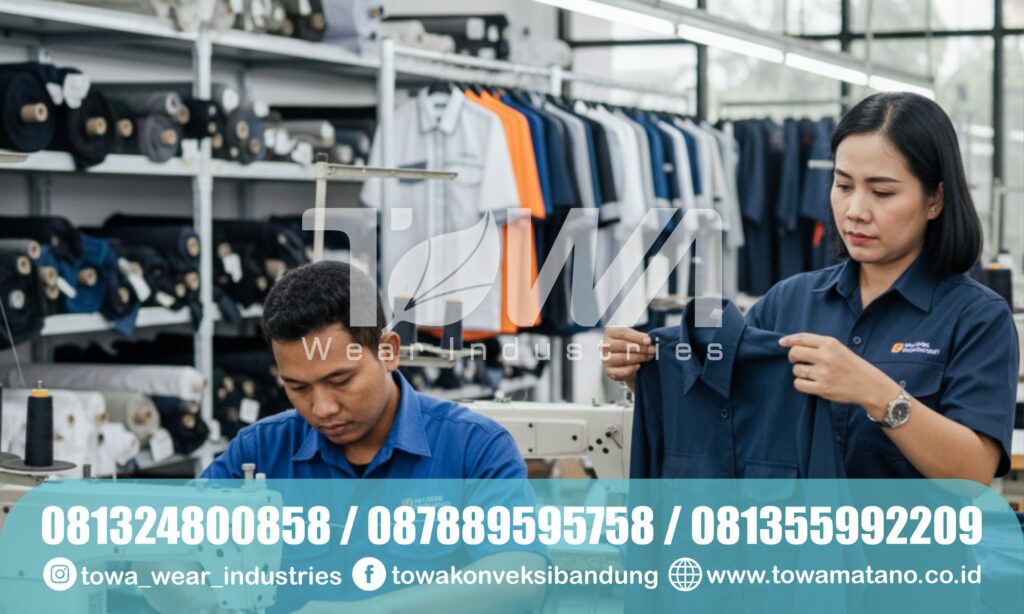 Konveksi Seragam Kerja di Bandung dengan Banyak Pilihan Model Terbaru