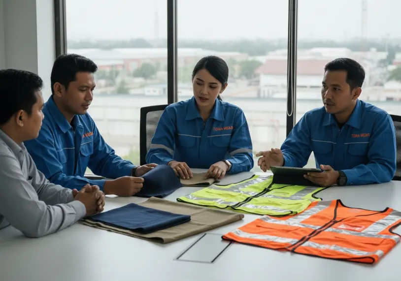 Tips Memilih Seragam Event Perusahaan Tambang Terbaik