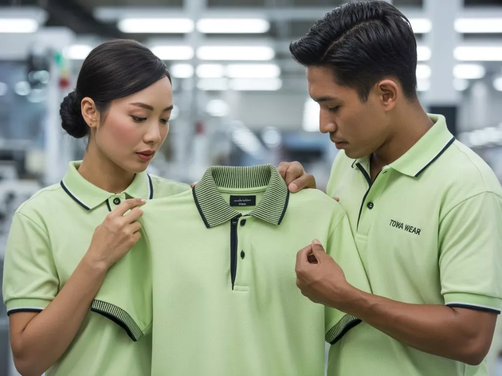 Trik Desain seragam poloshirt kantor Kekinian agar Rapi