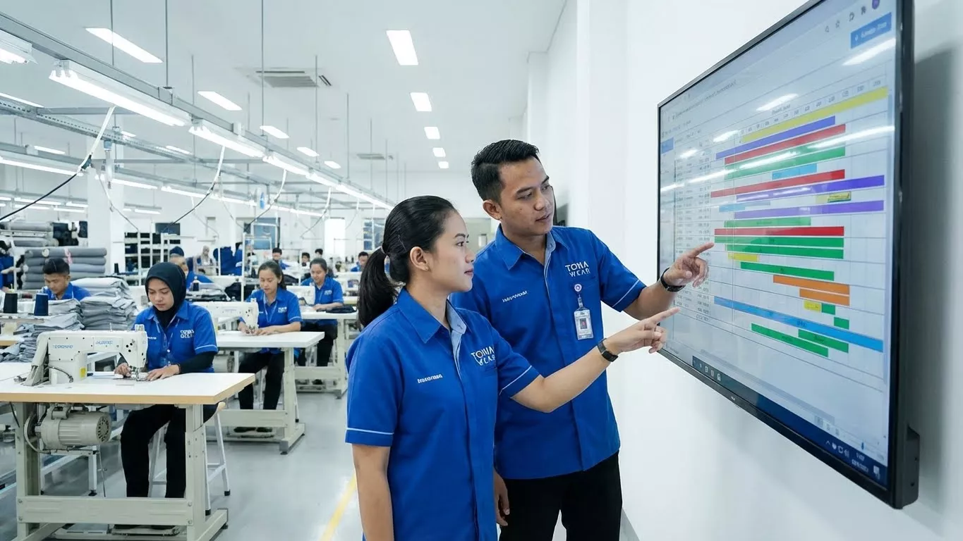 5 Trik Efektif Mengelola deadline produksi seragam Massal